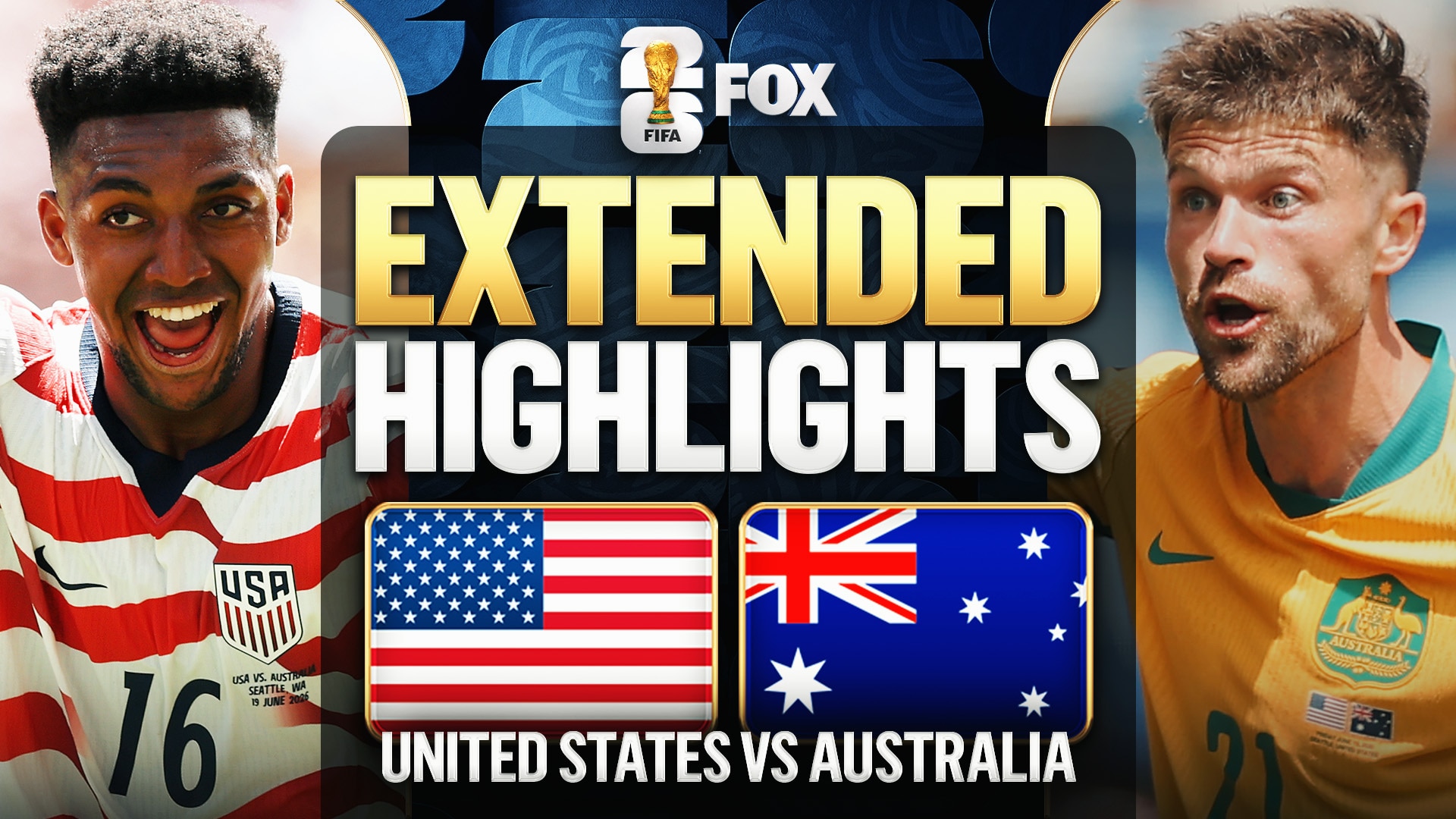 United States vs Australia extended highlights thumbnail