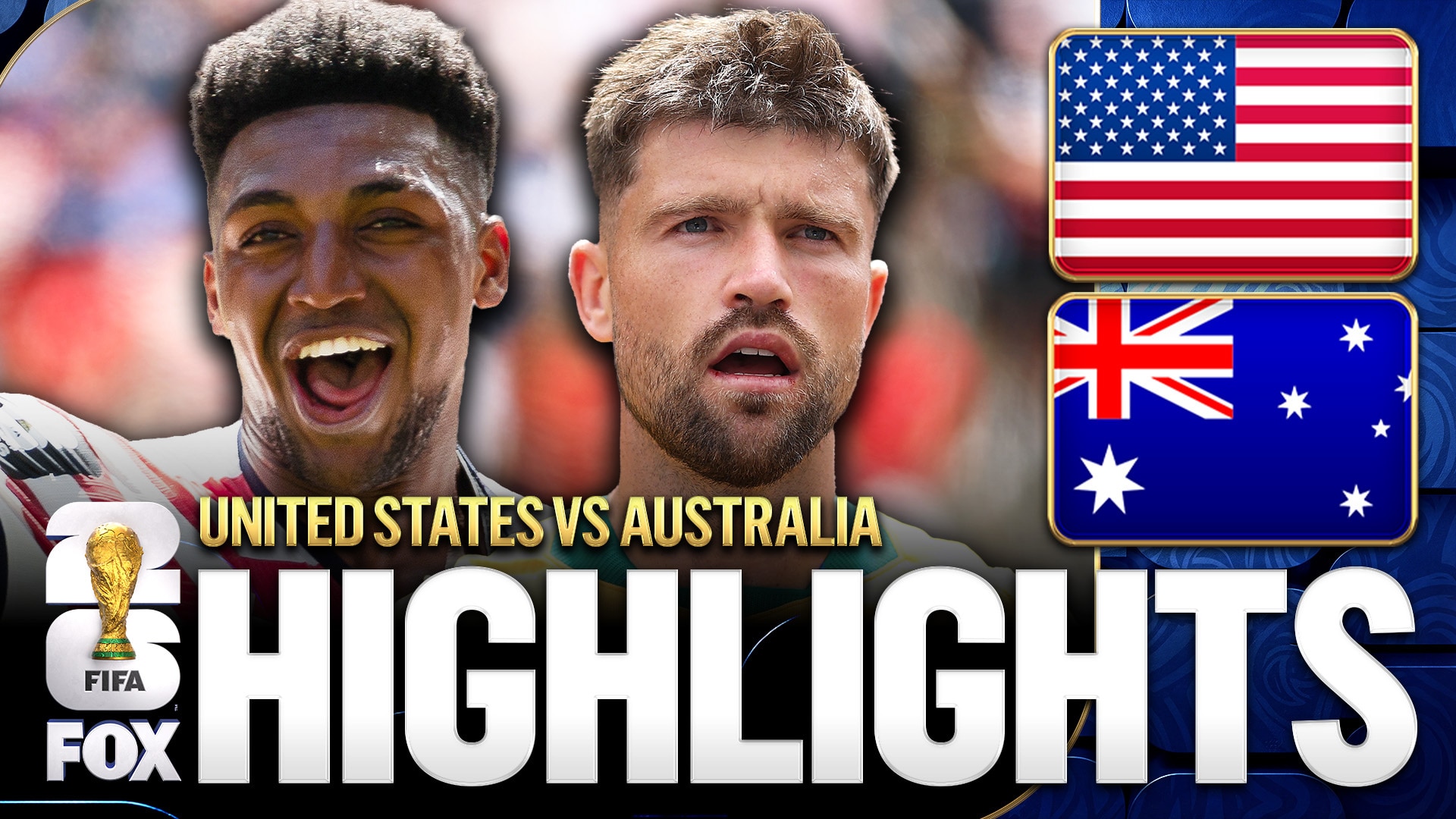United States vs Australia highlights thumbnail